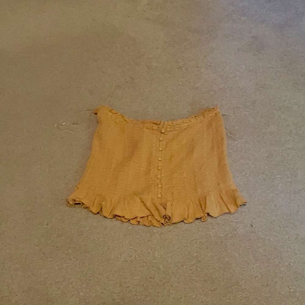 Mustard tube top